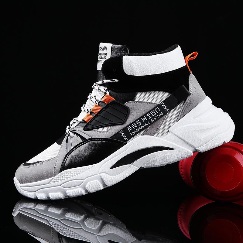Good Streetwear Brand - Hightop الصيف الرجال الأحذية الرياضية الرجل