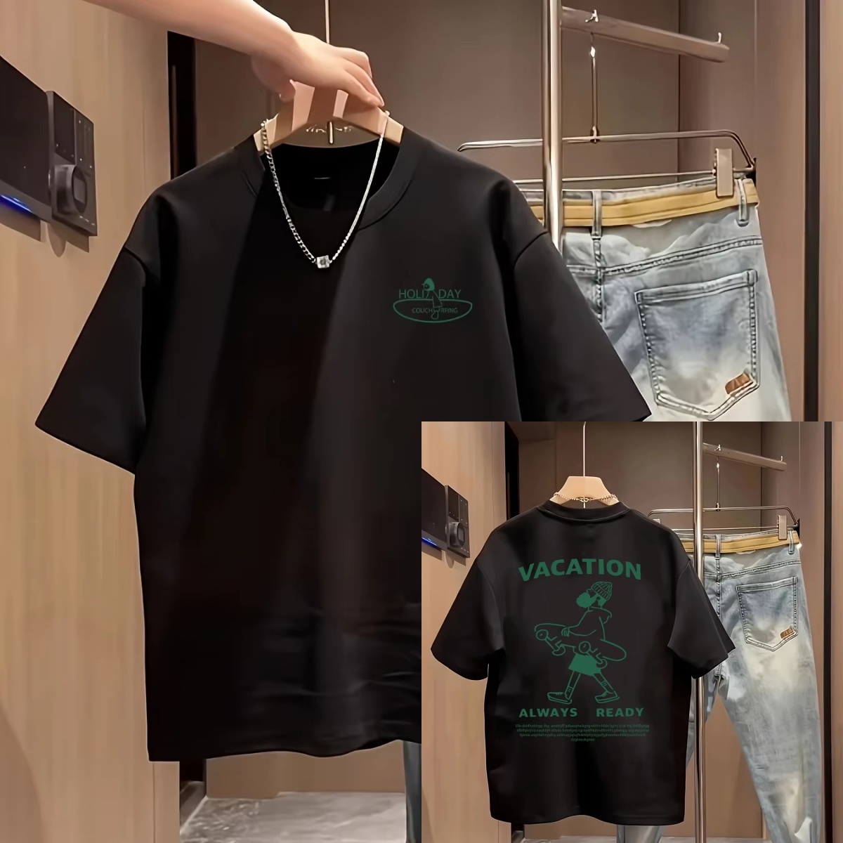Streetwear Brand Slogans - تي شيرت عصري مطبوع عليه شعار