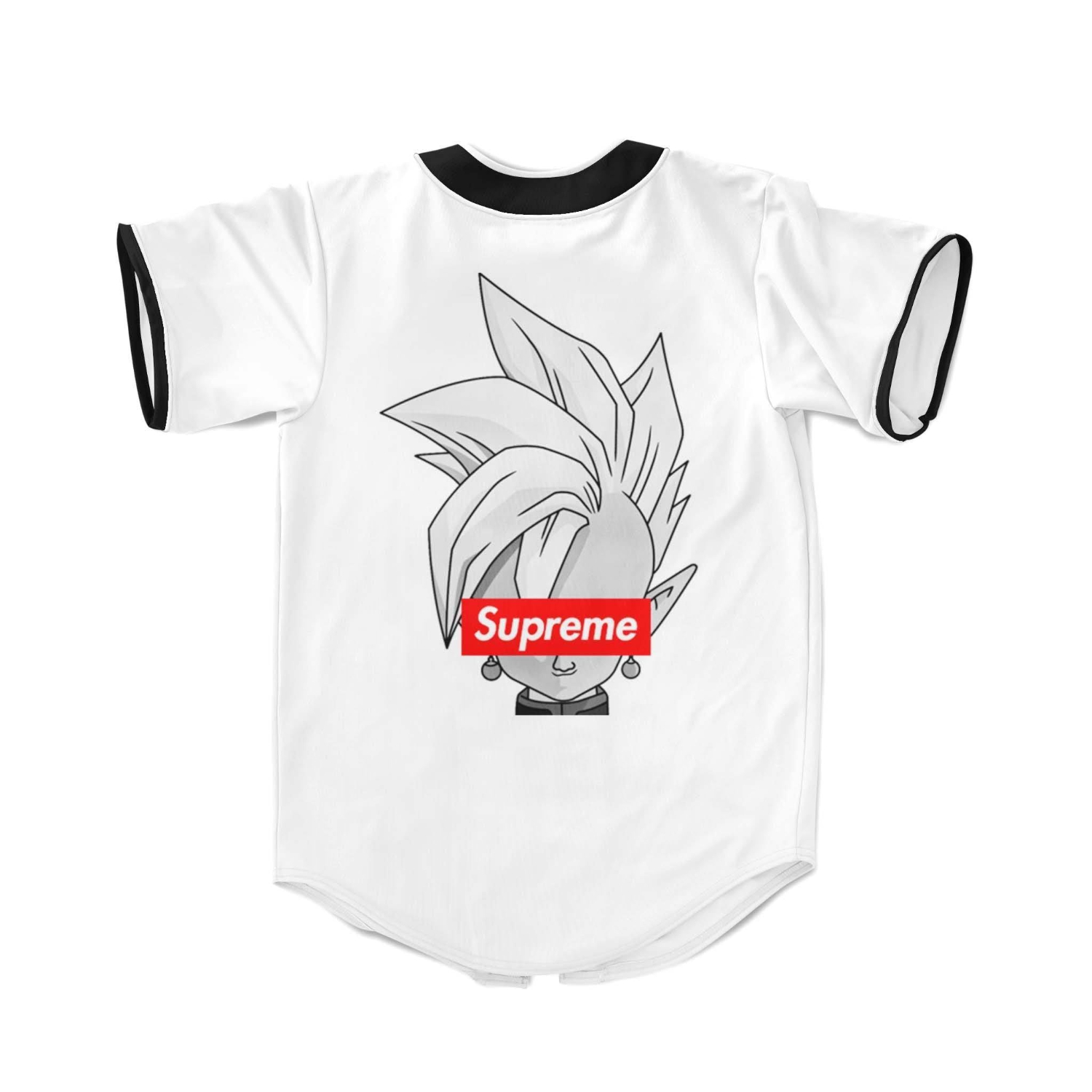 قميص بيسبول أبيض بتصميم فاخر م - مراجعة Supreme Brand Streetwear وسعره