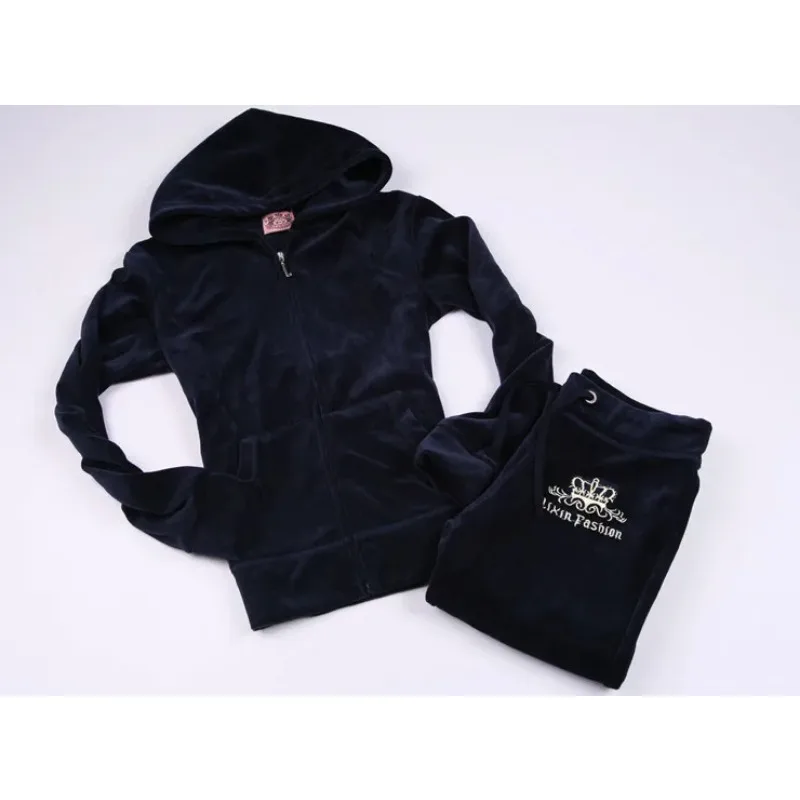 JC-بدلة رياضية مخملية نسائية ، - مراجعة Streetwear Brand وسعره
