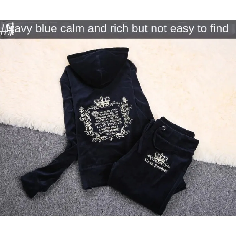 JC-بدلة رياضية مخملية نسائية ، - مراجعة Streetwear Brand وسعره
