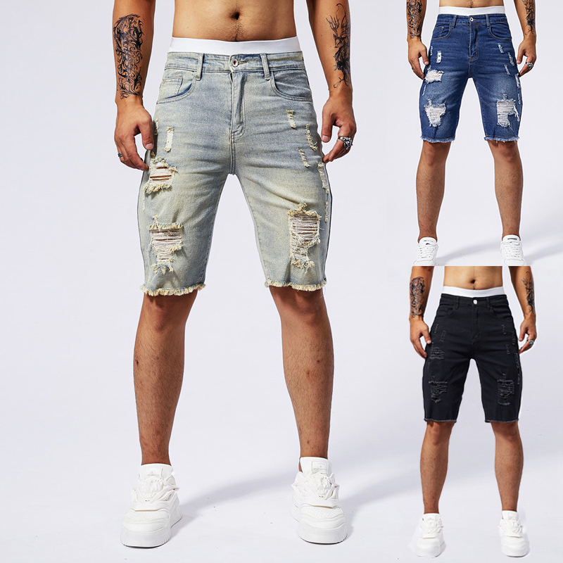 2025 صيف جديد الرجال ممزق الدي - مراجعة Streetwear Brand وسعره