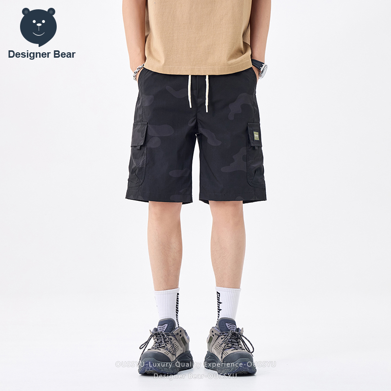 شورتات كارجو رجالية صيفية مموه - مراجعة Streetwear Brand وسعره