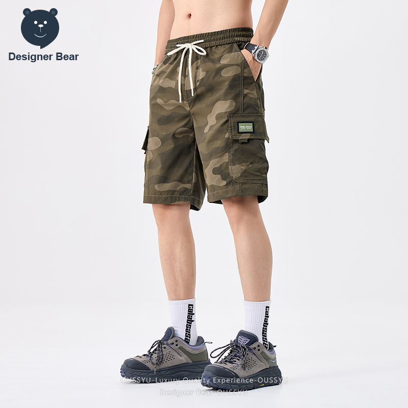 شورتات كارجو رجالية صيفية مموه - مراجعة Streetwear Brand وسعره